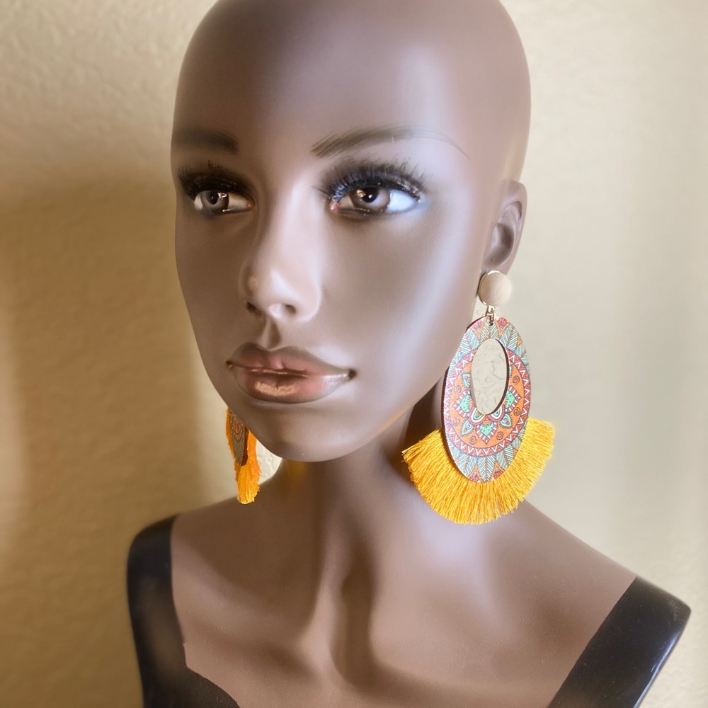 Tribal Statement Earrings